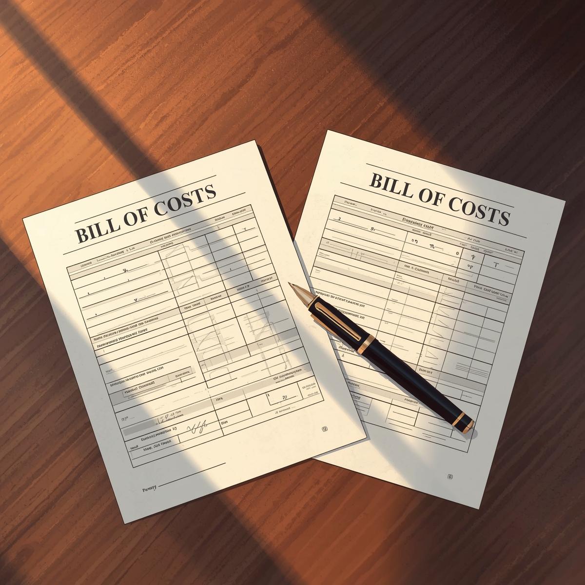 Opposing Bills of Costs